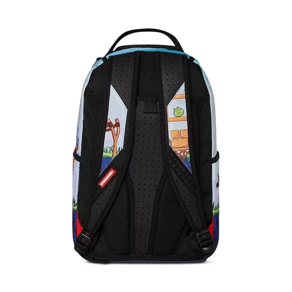 Sprayground Angry Birds Shark Defense Backpack Multicolor Shoulder Strap SPR147